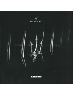 2020 MASERATI LEVANTE PROSPEKT NIEDERLÄNDISCH