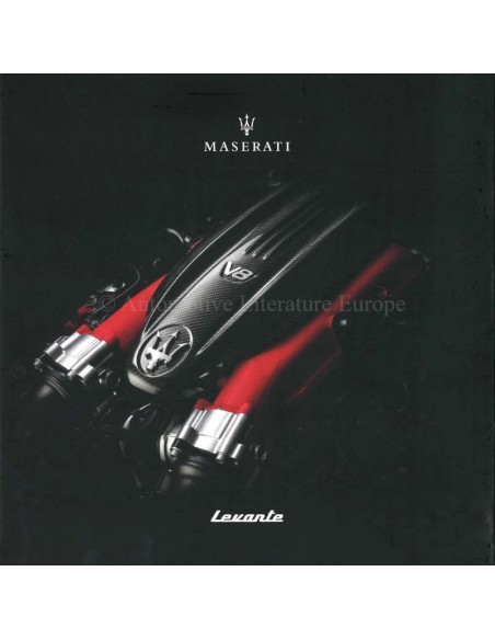 2020 MASERATI LEVANTE TROFEO BROCHURE DUTCH