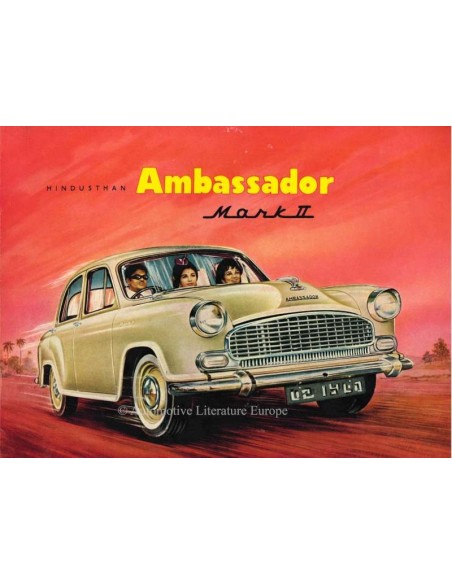 1964 HINDSTAN AMBASSADOR MARK II BROCHURE ENGELS