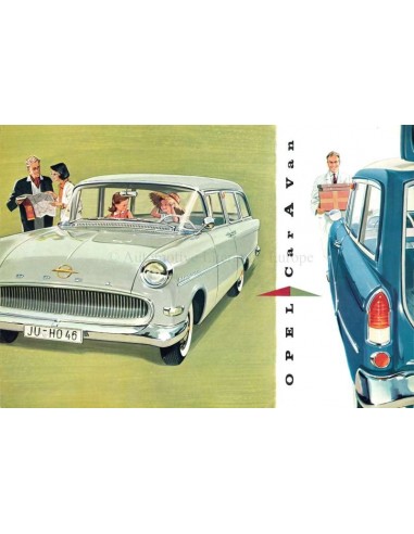 1959 OPEL OLYMPIA CARAVAN PROSPEKT DEUTSCH