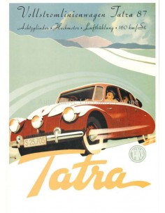 1947 TATRA 87 PROSPEKT NIEDERLÄNDISCH