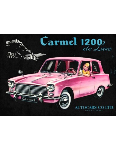 1963 AUTOCARS CARMEL 1200 DELUXE PROSPEKT ENGLISCH