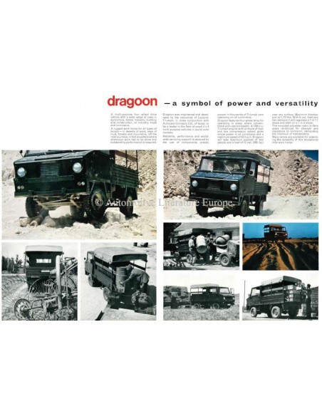 196? AUTOCARS DRAGOON PROSPEKT ENGLISCH