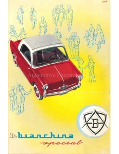 196? AUTOBIANCHI BIANCHINA SPECIAL BROCHURE DUITS