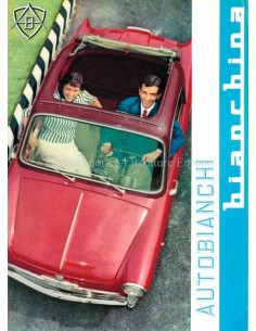 1960 AUTOBIANCHI BIANCHINA PROSPEKT ITALIENISCH