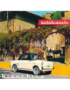 1961 AUTOBIANCHI BIANCHINA 110 DB / SPECIAL BROCHURE GERMAN