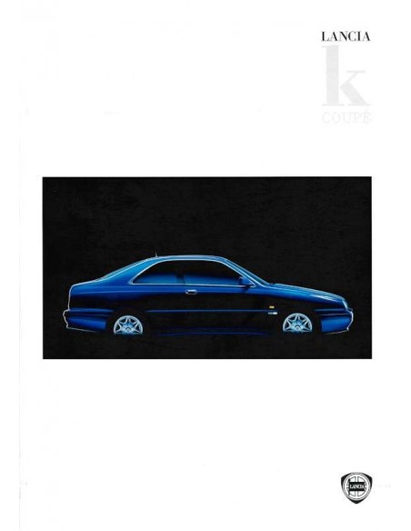 1997 LANCIA KAPPA COUPE BROCHURE NEDERLANDS