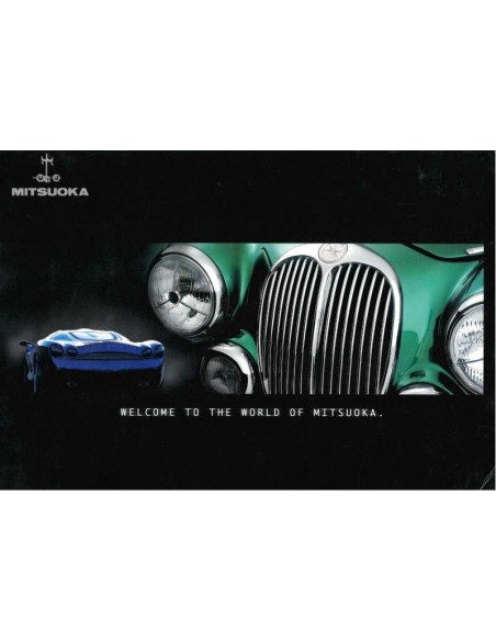 2001 MITSUOKA PROGRAMMA BROCHURE JAPANS