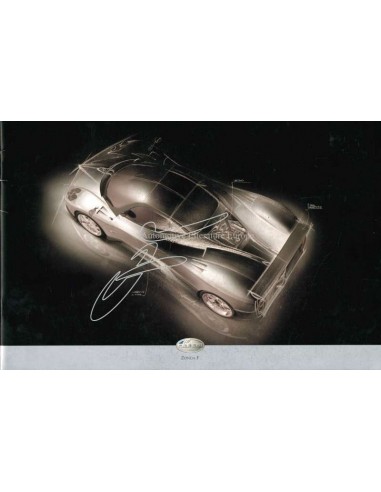 2006 PAGANI ZONDA F BROCHURE FRANS