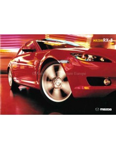 2005 MAZDA RX-8 PROSPEKT ENGLISCH
