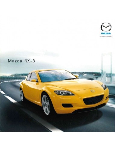 2003 MAZDA RX-8 BROCHURE DUITS