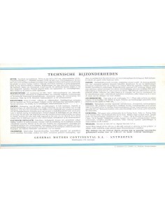 1936 CHEVROLET DE LUXE PROGRAMMA BROCHURE NEDERLANDS 2