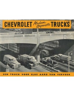 1948 CHEVROLET TRUCKS PROGRAMM PROSPEKT NIEDERLANDISCH