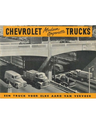 1948 CHEVROLET TRUCKS PROGRAMMA BROCHURE NEDERLANDS