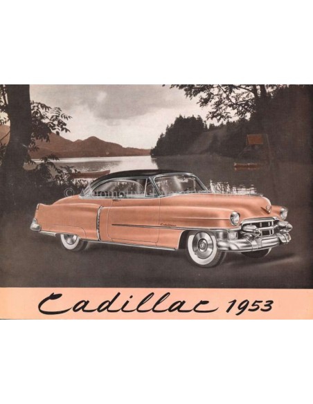1953 CADILLAC SERIES 62 BROCHURE DUTCH