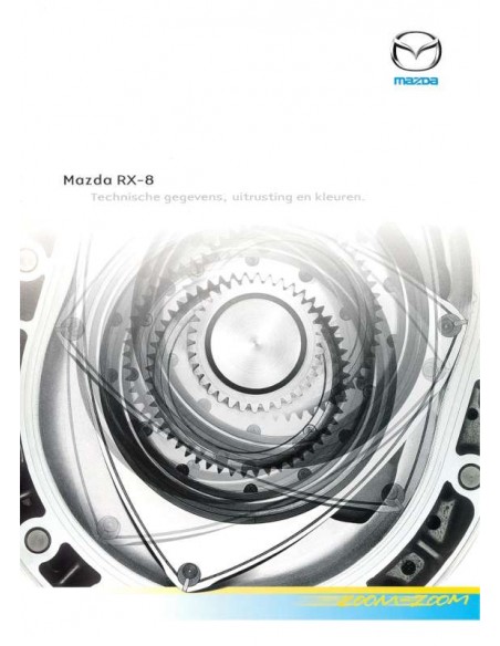 2003 MAZDA RX-8 BROCHURE NEDERLANDS
