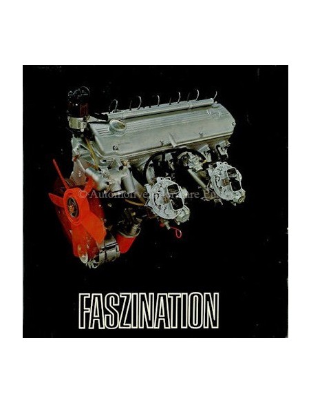1968 BMW FASZINATION SIX-CYLINDER MODELS BROCHURE GERMAN