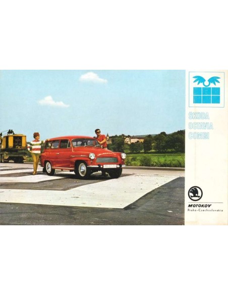 1968 SKODA OCTAVIA COMBI BROCHURE GERMAN
