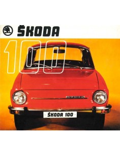 1970 SKODA 100 PROSPEKT NIEDERLÄNDISCH