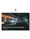 2020 PORSCHE CAYENNE TURBO S E-HYBRID HARDCOVER PROSPEKT NIEDERLÄNDISCH