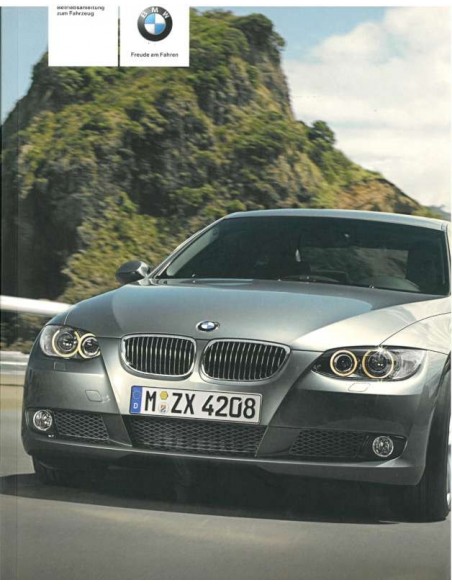 2007 BMW 3 SERIE INSTRUCTIEBOEKJE DUITS