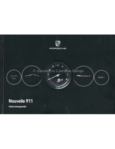 2019 PORSCHE 911 CARRERA HARDCOVER PROSPEKT FRANZÖSISCH