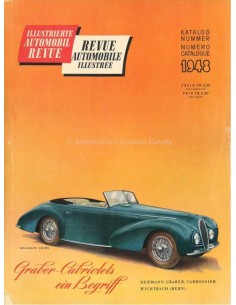 1948 AUTOMOBIL REVUE JAARBOEK DUITS FRANS