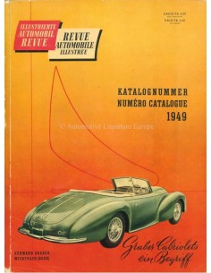 1949 AUTOMOBIL REVUE JAARBOEK DUITS FRANS
