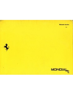 1992 FERRARI MONDIAL T INSTRUCTIEBOEKJE 737/92