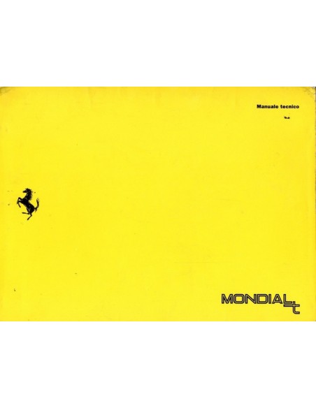 1992 FERRARI MONDIAL T INSTRUCTIEBOEKJE 737/92