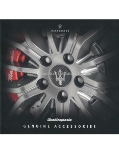 2017 MASERATI QUATTROPORTE GENUINE ACCESSOIRES BROCHURE ENGELS