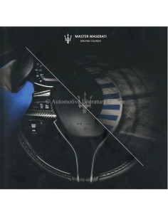 2018 MASTER MASERATI DRIVING COURSES PROSPEKT ENGLISCH