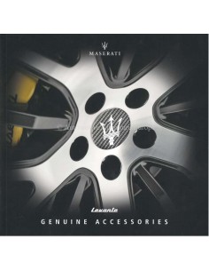 2019 MASERATI LEVANTE ACCESSORIES BROCHURE ENGLISH