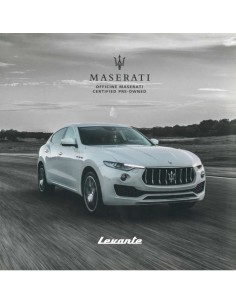 2019 MASERATI LEVANTE CERTIFIED PRE-OWNED BROCHURE ENGELS