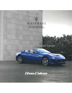 2019 MASERATI GRANCABRIOCERTIFIED PRE-OWNED BROCHURE ENGELS