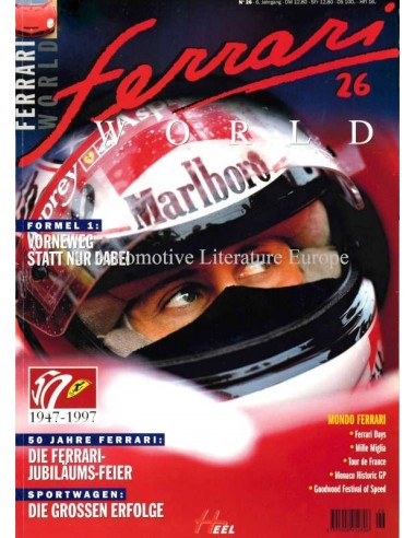 1997 FERRARI WORLD MAGAZINE 26 GERMAN