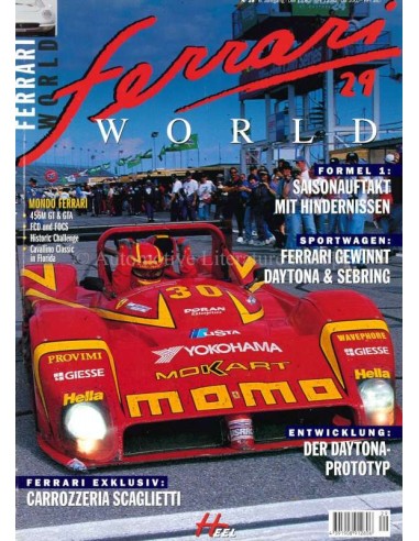 1998 FERRARI WORLD MAGAZINE 29 DUITS