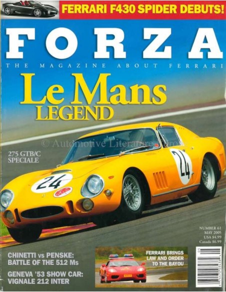 1997 FERRARI FORZA MAGAZIN 6 ENGLISCH