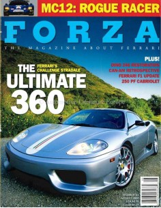 2005 FERRARI FORZA MAGAZINE 63 ENGELS