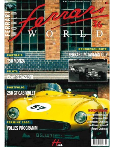 2000 FERRARI WORLD MAGAZIN 36 DEUTSCH