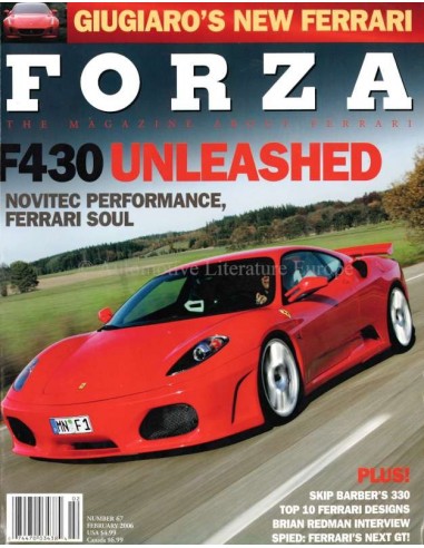 2006 FERRARI FORZA MAGAZINE 67 ENGLISH