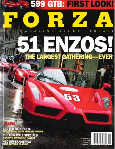 2006 FERRARI FORZA MAGAZINE 69 ENGELS