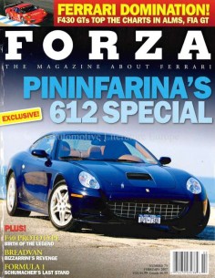 2007 FERRARI FORZA MAGAZINE 75 ENGELS