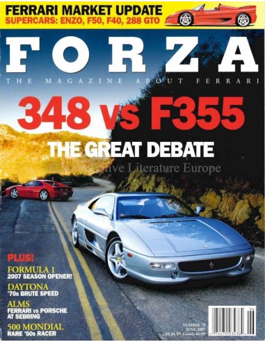2007 FERRARI FORZA MAGAZIN 78 ENGLISCH