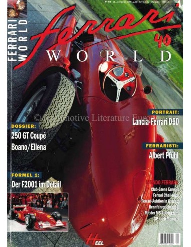 2000 FERRARI WORLD MAGAZIN 40 DEUTSCH