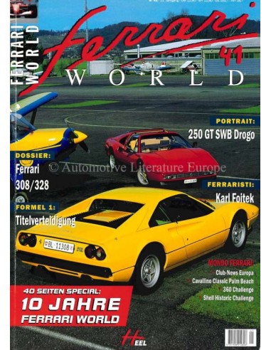 2001 FERRARI WORLD MAGAZINE 41 GERMAN