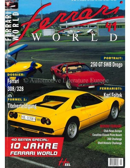 2000 FERRARI WORLD MAGAZINE 41 DUITS