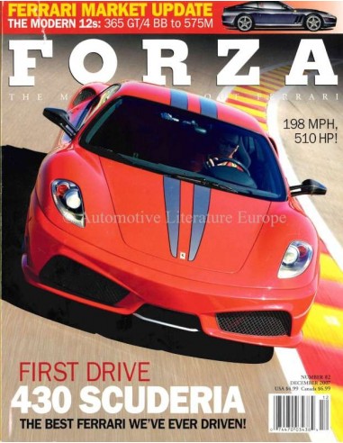 2007 FERRARI FORZA MAGAZINE 82 ENGELS