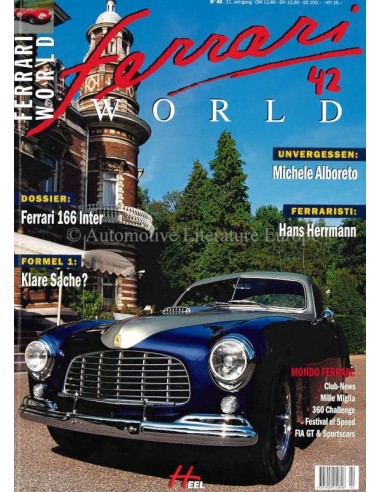 2001 FERRARI WORLD MAGAZINE 42 GERMAN