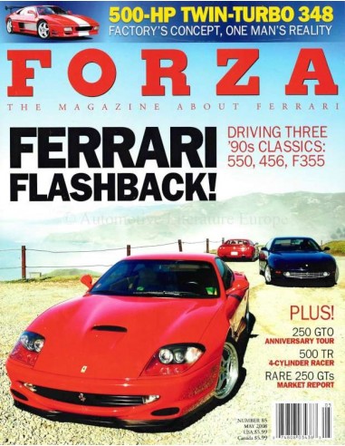 2008 FERRARI FORZA MAGAZINE 85 ENGLISH